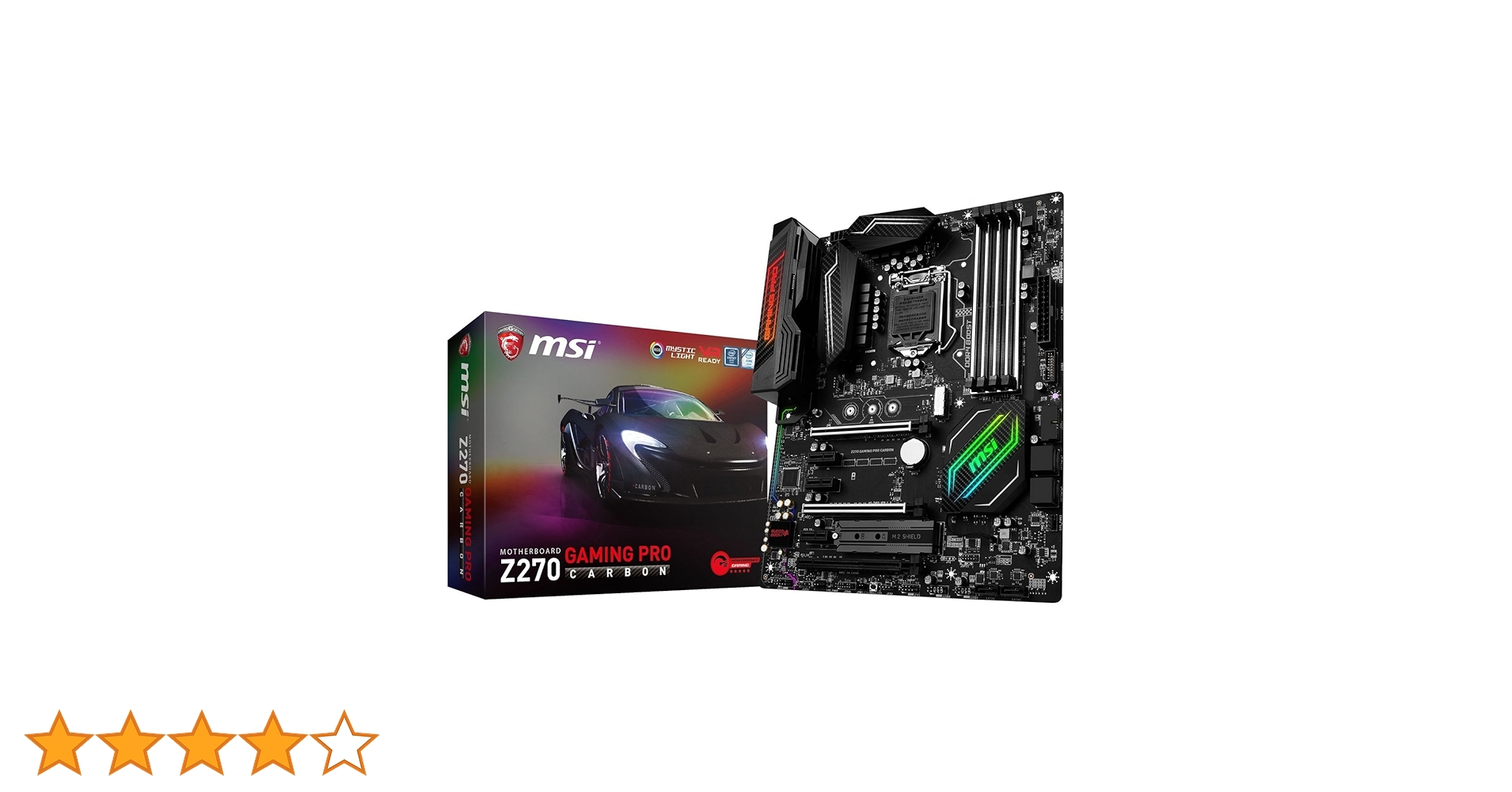 MSI Z270 GAMING PRO CARBON, LGA 1151, DDR4, HDMI,DVI 2x M.2
